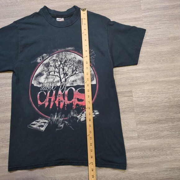 Vintage 2005 Taste Of Chaos Tour Festival T Shirt Small/Med Y2K Grunge Emo Metal - Picture 16 of 16